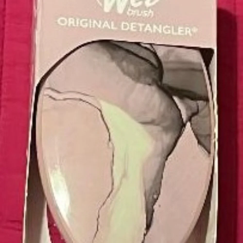 NEW WET BRUSH ORIGINAL DETANGLER ~ LIMITED EDITION TERRAIN TEXTURES DUSTY ROSE